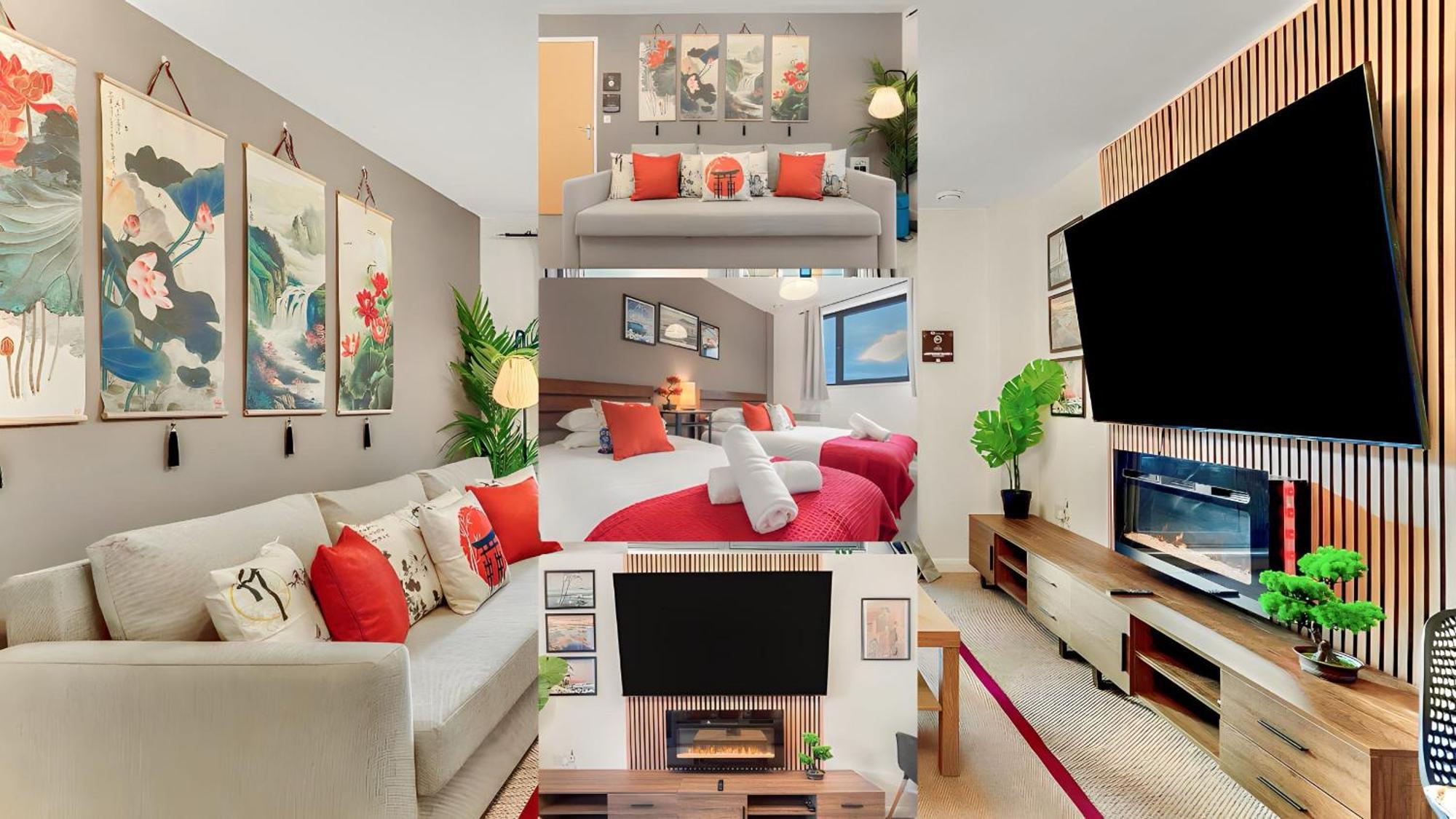 Japanese Suite 2Bed 2Bath, Free Park, Netfix, 75 Inch Tv, Games - City Centre- Maihom Birmingham Extérieur photo