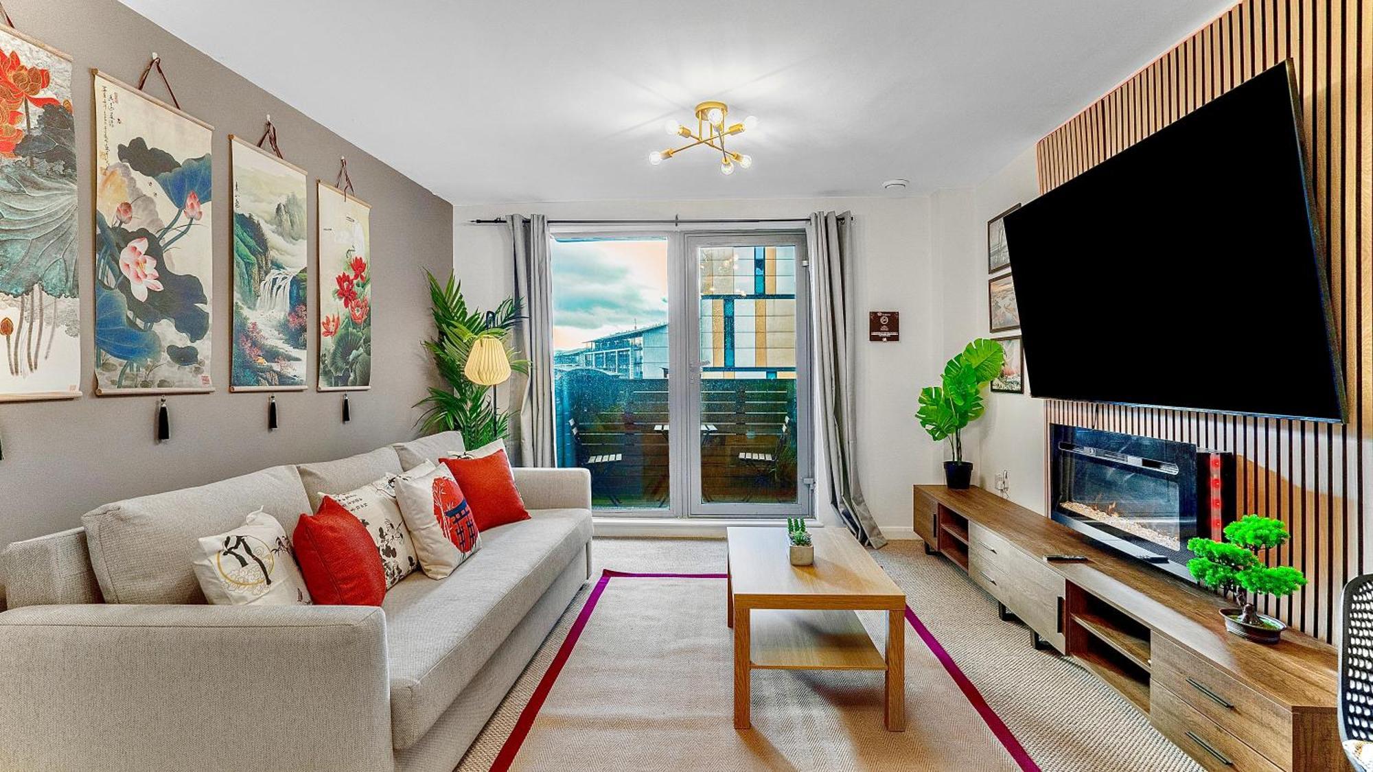 Japanese Suite 2Bed 2Bath, Free Park, Netfix, 75 Inch Tv, Games - City Centre- Maihom Birmingham Extérieur photo
