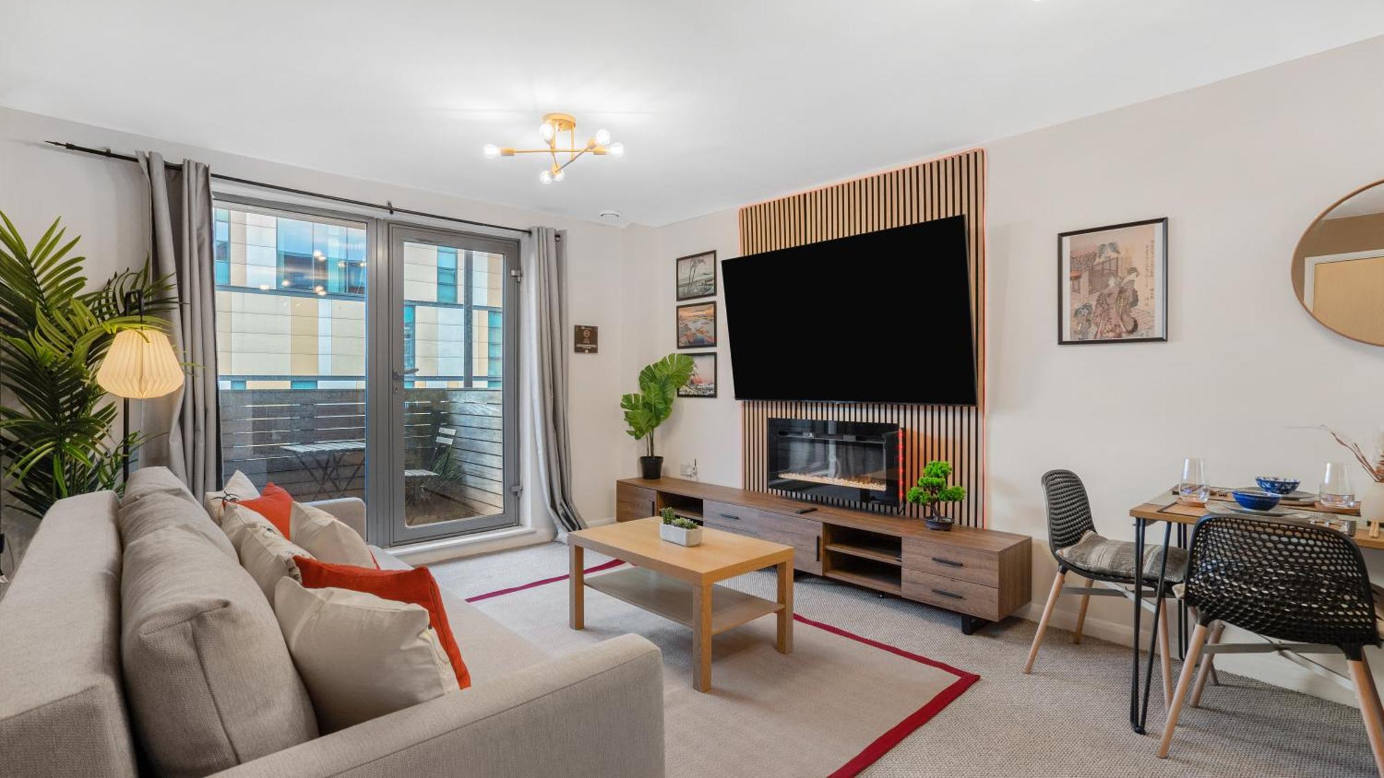 Japanese Suite 2Bed 2Bath, Free Park, Netfix, 75 Inch Tv, Games - City Centre- Maihom Birmingham Extérieur photo